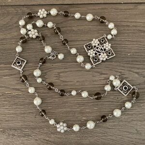 ❌SOLD❌ Chanel Pearl and Beads Long Necklace